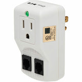Eaton Tripp Lite Series Protect It! 1-Outlet Portable Surge Protector, Direct Plug-In, 750 Joules, Tel/Modem Protection