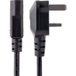 StarTech.com 6 ft Standard UK Computer Power Cord - Power cable - IEC 320 EN 60320 C13 (F) - BS 1363 (M)