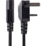 StarTech.com 6 ft Standard UK Computer Power Cord - Power cable - IEC 320 EN 60320 C13 (F) - BS 1363 (M)