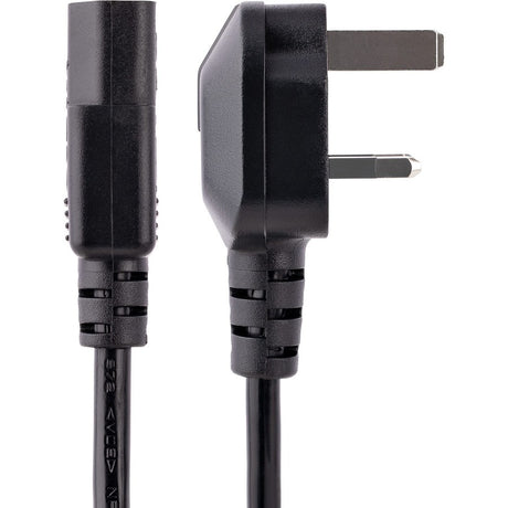 StarTech.com 6 ft Standard UK Computer Power Cord - Power cable - IEC 320 EN 60320 C13 (F) - BS 1363 (M)