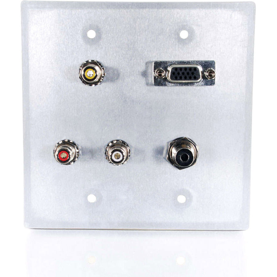 C2G Audio Video Faceplate
