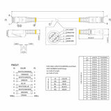 StarTech.com 3ft CAT6a Ethernet Cable - 10 Gigabit Category 6a Shielded Snagless 100W PoE Patch Cord - 10GbE Gray UL Certified Wiring/TIA