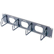 Horizontal Cable Organizer 2U w/pass through holes