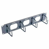 Horizontal Cable Organizer 2U w/pass through holes