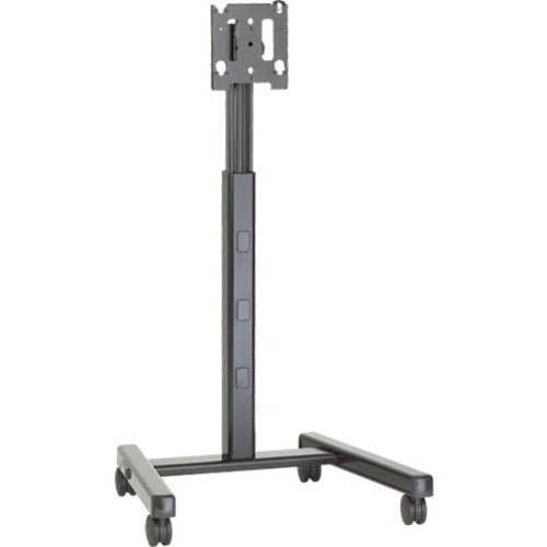 Chief Medium Mobile Flat Panel Mobile Cart - For Displays 32-65" - Black