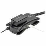Eaton Tripp Lite Series Protect It! 3-Outlet Travel-Size Surge Protector - 5-15R Outlets, 2 USB Ports, 5-15P Input, 1050 Joules, Black