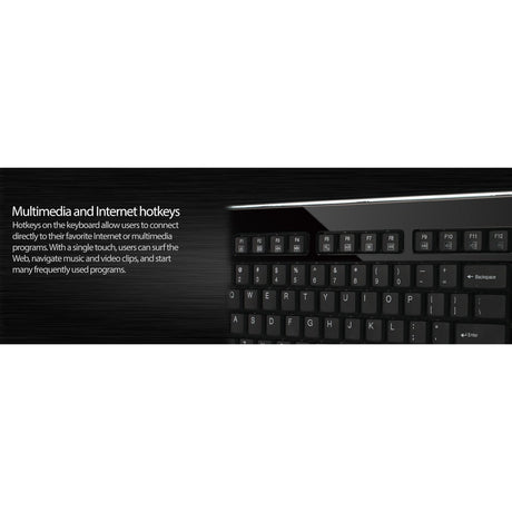 Adesso SofTouch AKB-440UB Keyboard