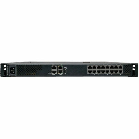 Eaton Tripp Lite Series NetCommander 16-Port Cat5 KVM over IP Switch - 19 in. LCD, 1 Remote + 1 Local User, 1U Rack-Mount, TAA