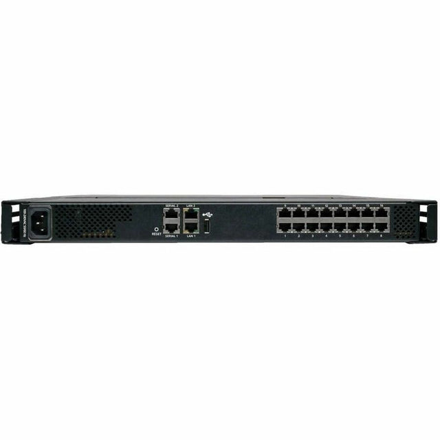 Eaton Tripp Lite Series NetCommander 16-Port Cat5 KVM over IP Switch - 19 in. LCD, 1 Remote + 1 Local User, 1U Rack-Mount, TAA