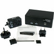 StarTech.com 2 Port Dual DVI USB KVM Switch w/ Audio & USB Hub