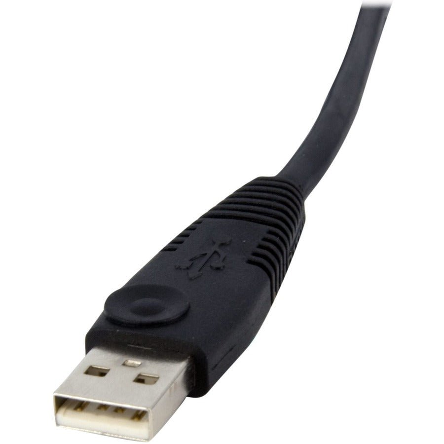 StarTech.com 6 ft 4-in-1 USB DVI KVM Switch Cable with Audio