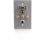 C2G Audio/Video Faceplate