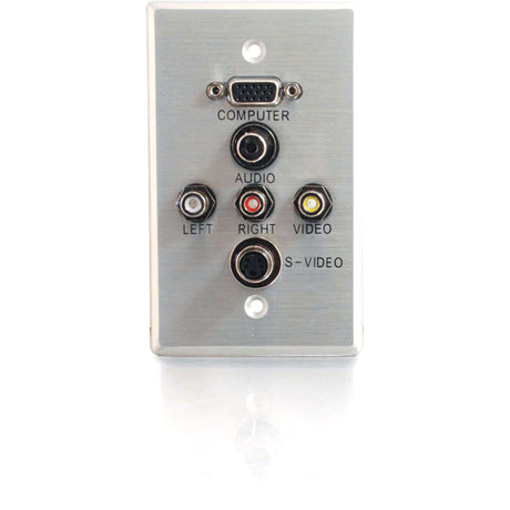 C2G Audio/Video Faceplate