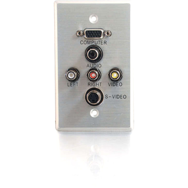 C2G Audio/Video Faceplate