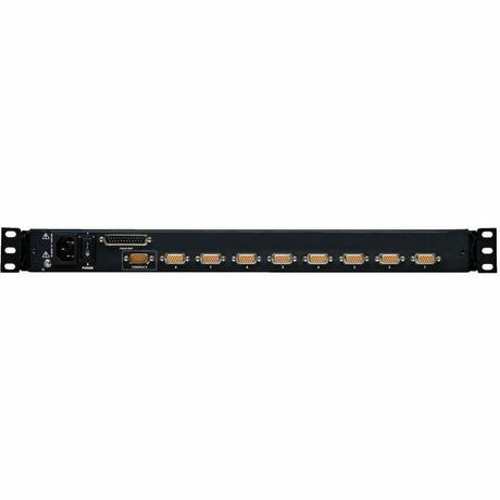Eaton Tripp Lite Series NetDirector 8-Port 1U Rack-Mount Console KVM Switch with 19-in. LCD + 8 PS2/USB Combo Cables, TAA