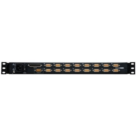 Eaton Tripp Lite Series NetDirector 16-Port 1U Rack-Mount Console KVM Switch with 19-in. LCD + 8 PS2/USB Combo Cables, TAA