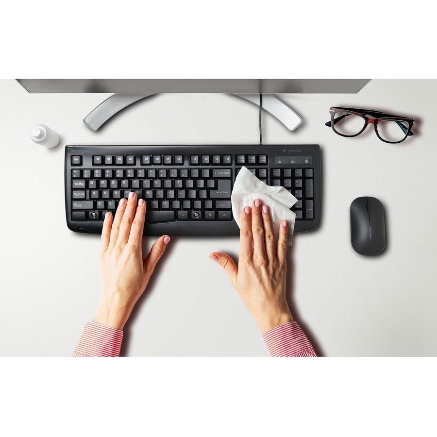 USB WASHABLE KEYBOARD BLACK