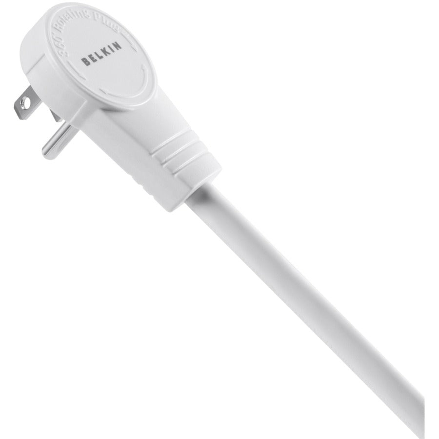 Belkin 6 Outlet Power Strip Surge Protector with 6ft Power Cord - 720 Joules - White