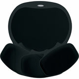Fellowes&reg; Easy Glide Gel Mouse Pad Wrist Rest - Black (93730)