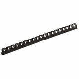 Fellowes Plastic Combs - Round 5/8" 120 sheets Navy 100 pk