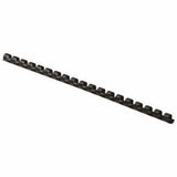 Fellowes Plastic Combs - Round Back, 1/4" 20 sheets Navy 100 pk