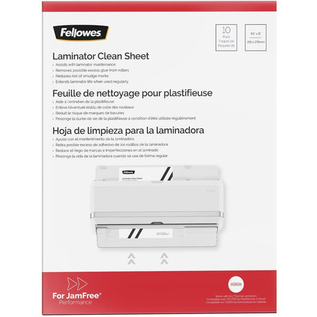 Fellowes Laminator Cleaning Sheets 10pk