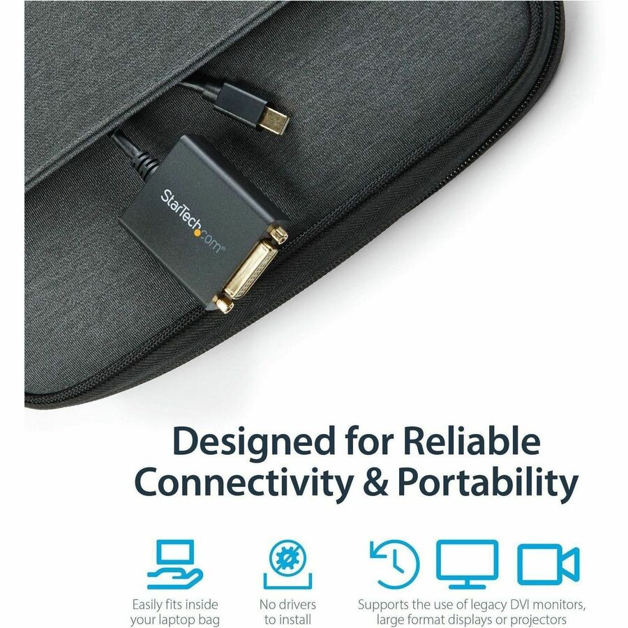 StarTech.com Mini DisplayPort to DVI Video Adapter Converter