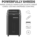 Fellowes&reg; 225Ci Paper Shredder | 100% Jam Proof, 22-Sheet, Cross-Cut Security, Commercial Grade | 3825001 Model, Black