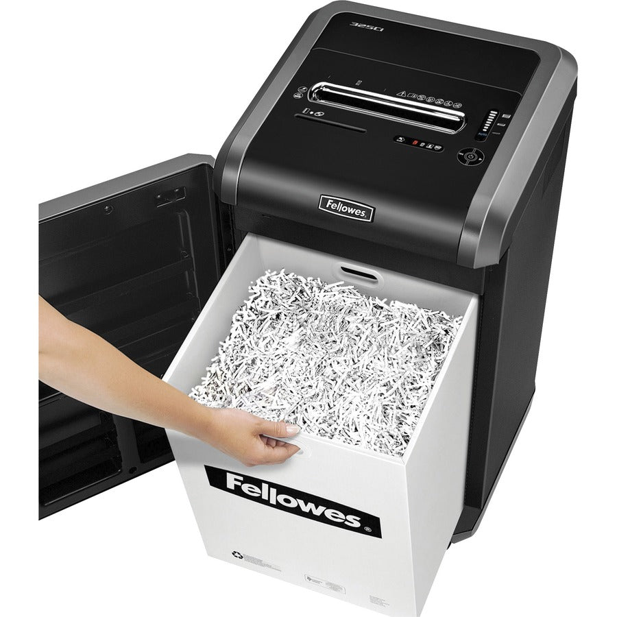 Fellowes Powershred&reg; 325Ci 100% Jam Proof Cross-Cut Shredder