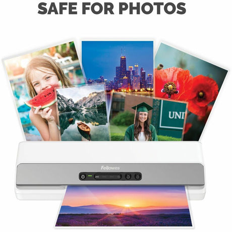 Fellowes Punched ID Card/Clip Glossy Laminating Pouches