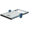 Rack Solutions 1U 2Post Universal Rail with Wirebar