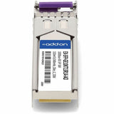 AddOn Juniper Networks EX-SFP-GE10KT13R14 Compatible TAA Compliant 1000Base-BX SFP Transceiver (SMF, 1310nmTx/1490nmRx, 10km, LC, DOM)
