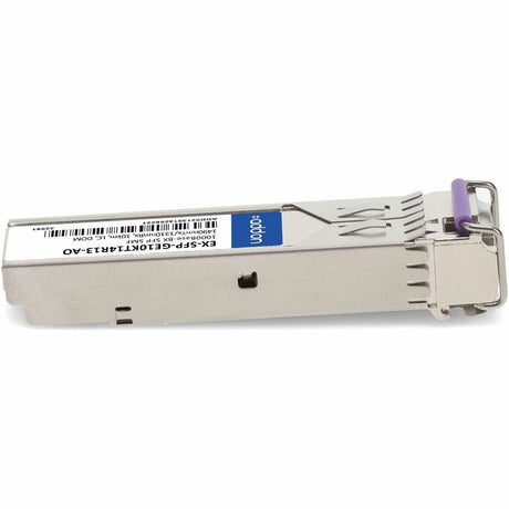 AddOn Juniper Networks EX-SFP-GE10KT14R13 Compatible TAA Compliant 1000Base-BX SFP Transceiver (SMF, 1490nmTx/1310nmRx, 10km, LC, DOM)
