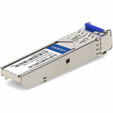 AddOn Juniper Networks EX-SFP-GE40KT13R15 Compatible TAA Compliant 1000Base-BX SFP Transceiver (SMF, 1310nmTx/1550nmRx, 40km, LC, DOM)