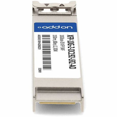 AddOn Juniper Networks XFP-10G-Z-OC192-LR2 Compatible 10GBase-ZR XFP Transceiver (SMF, 1550nm, 80km, LC, DOM)