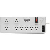 Eaton Tripp Lite Series Protect It! 8-Outlet Computer Surge Protector, 8 ft. (2.43 m) Cord, 3150 Joules, Tel/Modem/Fax Protection, TAA