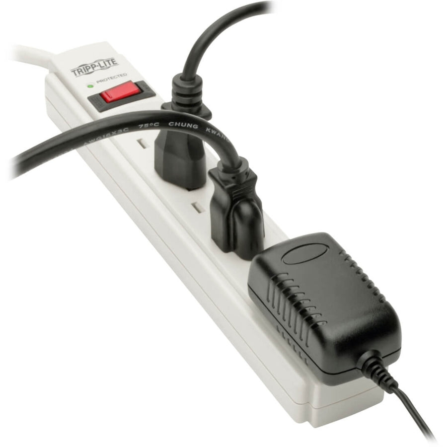 Eaton Tripp Lite Series Protect It! 6-Outlet Surge Protector, 6 ft. (1.83 m) Cord, 790 Joules, Diagnostic LED, TAA