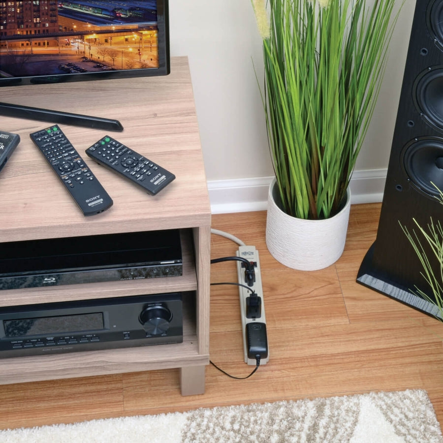 Eaton Tripp Lite Series Protect It! 6-Outlet Surge Protector, 6 ft. (1.83 m) Cord, 790 Joules, Diagnostic LED, TAA