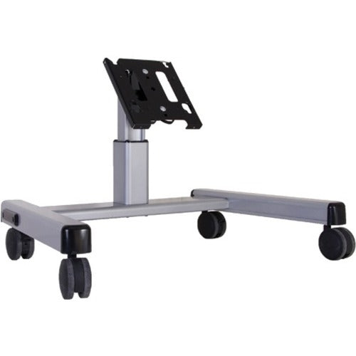Chief Confidence Medium Adjustable 2' Monitor Mobile Cart - For 32-65" - Black