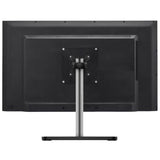 Atdec dual/single monitor desk mount - Freestanding base - Loads up to 26.5lb flat or 20lb curved - VESA 75x75, 100x100
