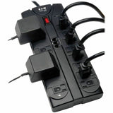 Eaton Tripp Lite Series Protect It! 12-Outlet Surge Protector, 8 ft. (2.43 m) Cord, 2160 Joules, Tel/Modem Protection