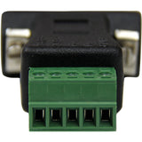 StarTech.com RS422 RS485 Serial DB9 to Terminal Block Adapter