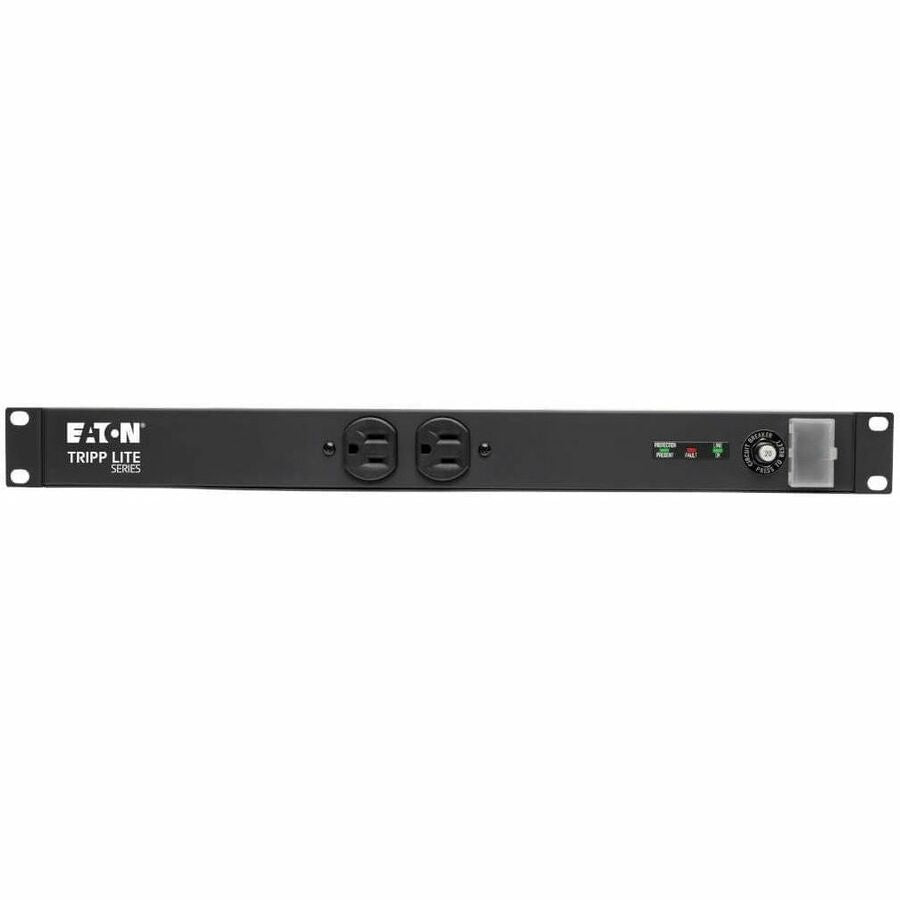 Tripp Lite by Eaton Isobar 12-Outlet Network Server Surge Protector, 15 ft. (4.57 m) Cord with 5-20P Plug, 3840 Joules, Diagnostic LEDs, 1U Rackmount