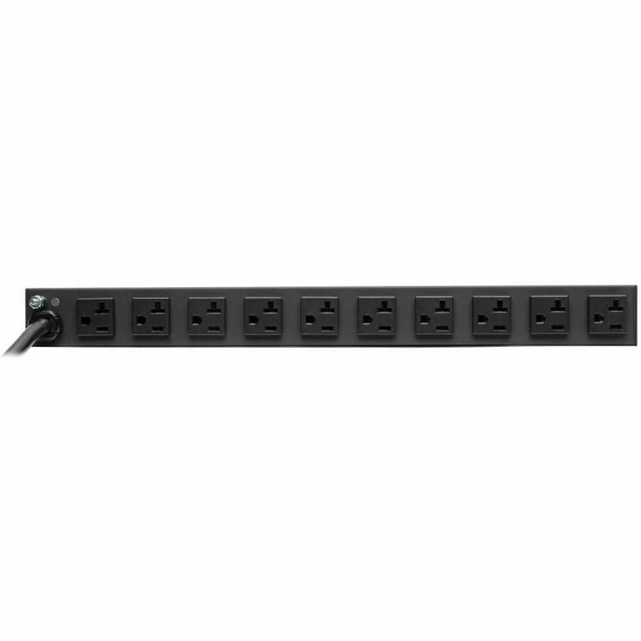 Tripp Lite by Eaton Isobar 12-Outlet Network Server Surge Protector, 15 ft. (4.57 m) Cord with 5-20P Plug, 3840 Joules, Diagnostic LEDs, 1U Rackmount