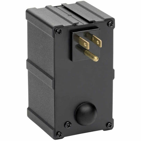 Eaton Tripp Lite Series Isobar 2-Outlet Surge Protector, Direct Plug-In, 1410 Joules, Diagnostic LEDs, Black Metal Housing