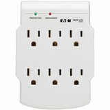 Eaton Tripp Lite Series Protect It! 6-Outlet Low-Profile Surge Protector, Direct Plug-In, 750 Joules, Diagnostic LED