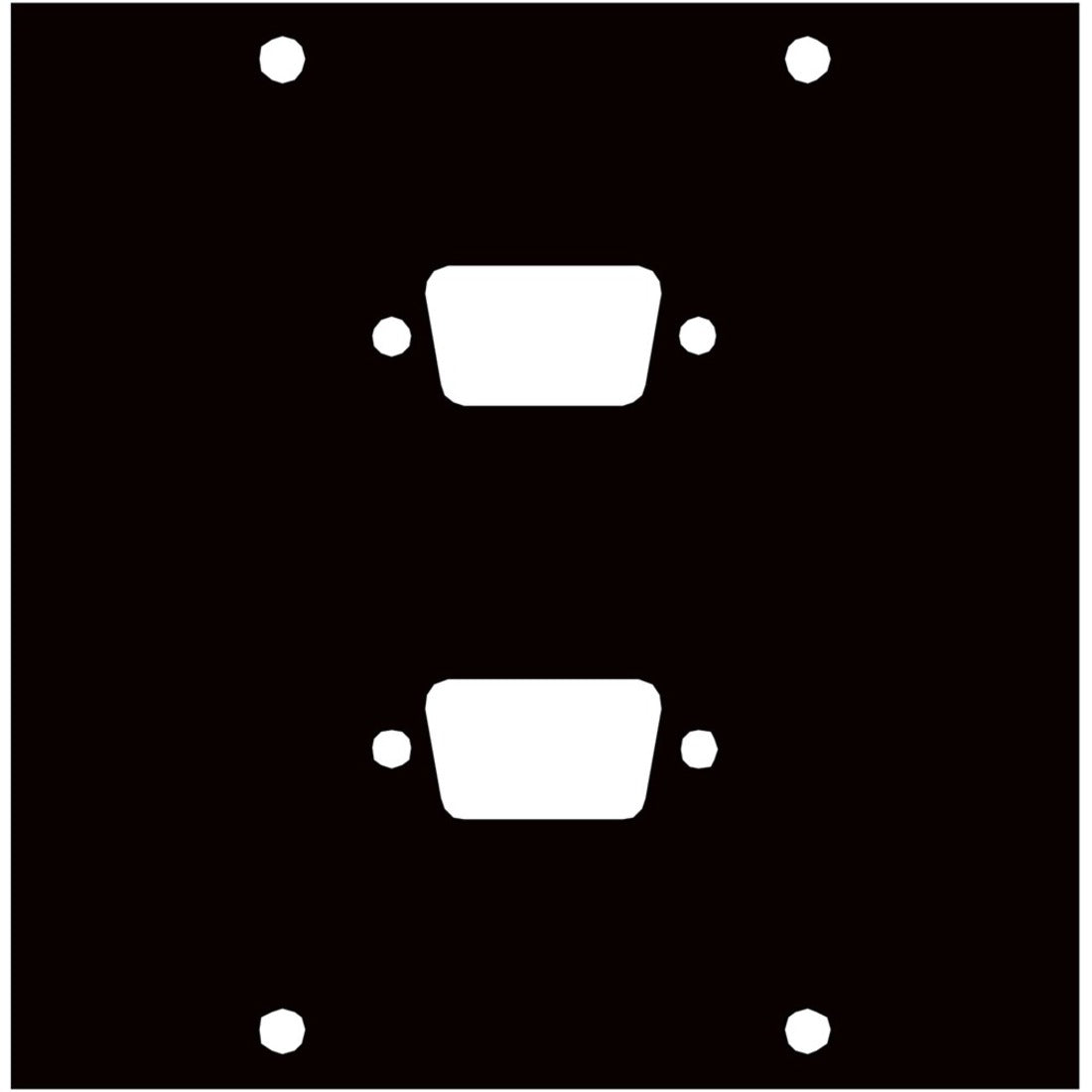 Middle Atlantic Faceplate Insert