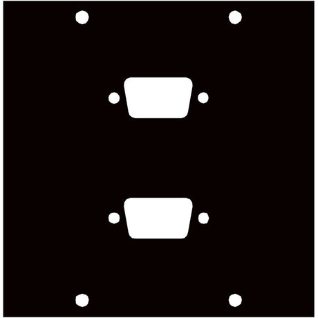 Middle Atlantic Faceplate Insert