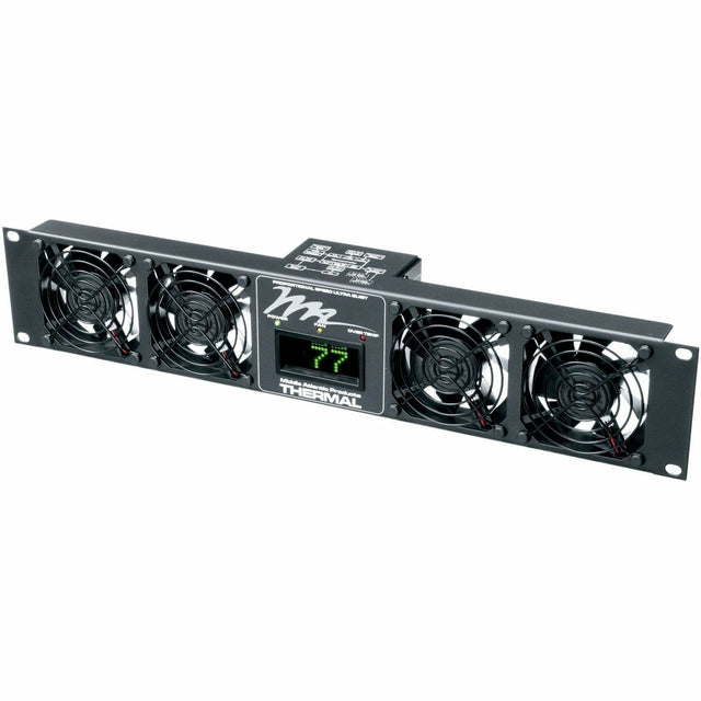 Middle Atlantic UQFP Series Ultra Quiet Fan Panel - 100 CFM Fan Panel with Display