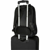 Targus Spruce EcoSmart TBB019US Carrying Case (Backpack) for 17" Notebook - Black, Green - TAA Compliant